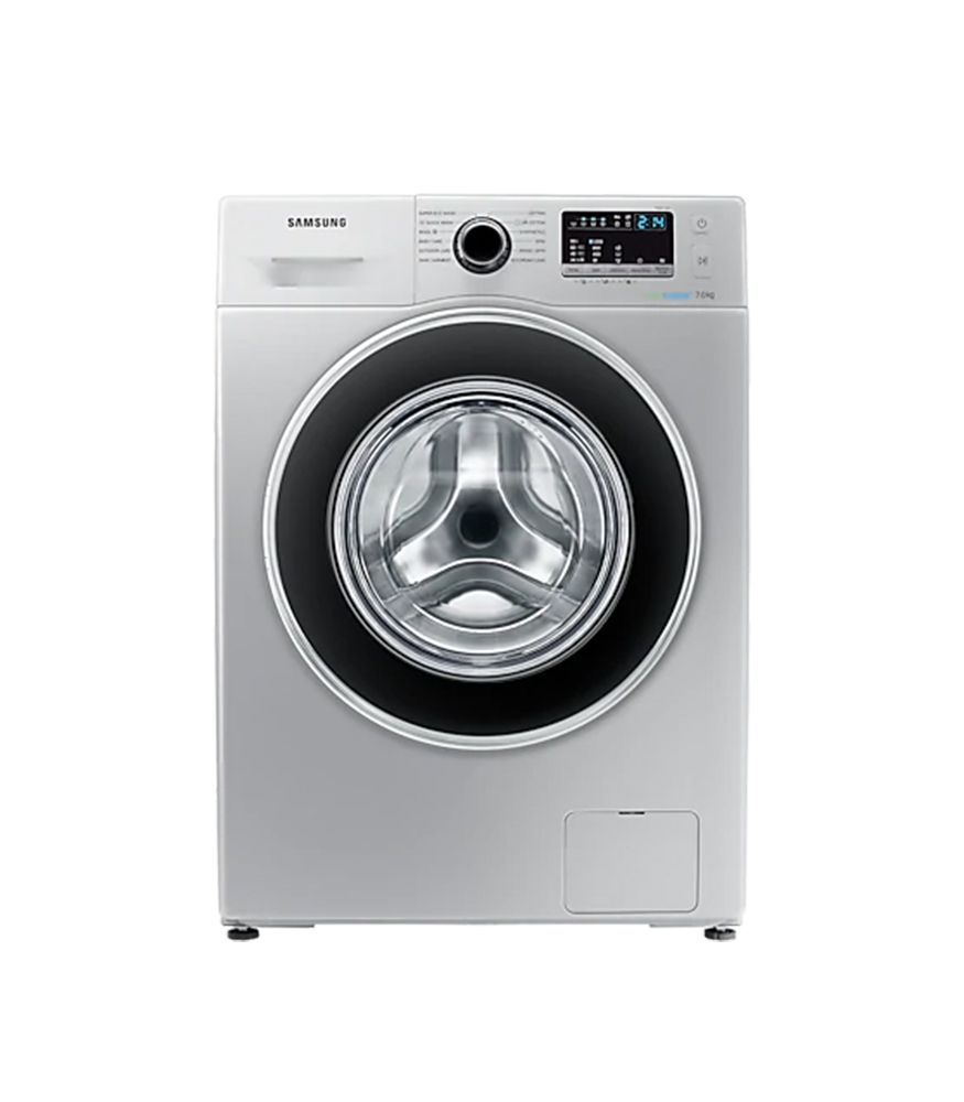 SAMSUNG 7Kg Front Loader Washing Machine - Silver