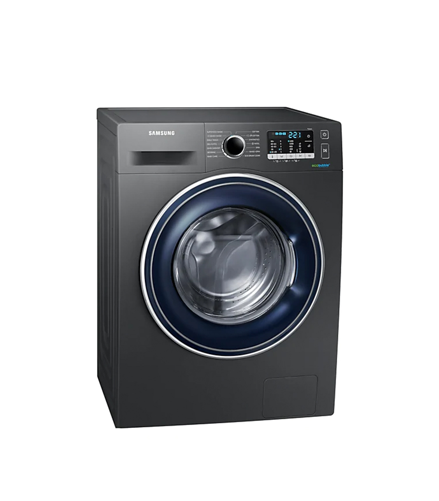 SAMSUNG 8Kg Front Loader Washing Machine - Inox Silver