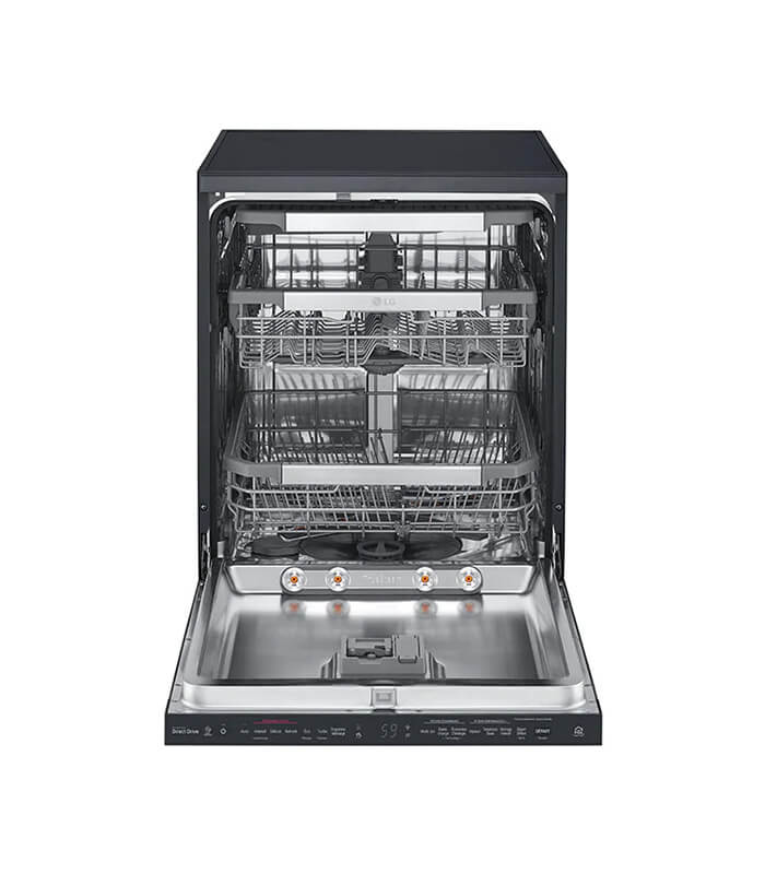 DFB325HM - Matte Black QuadWash™ Steam Dishwasher