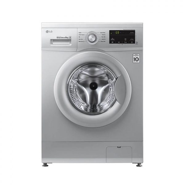 LG 8kg Luxury Silver Front Loader Washing Machine - FH2J3TDNP5P