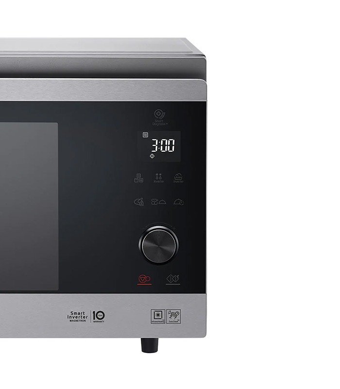 LG 39L Stainless Steel NeoChef Convection Oven with Smart Inverter - MJ3965ACS