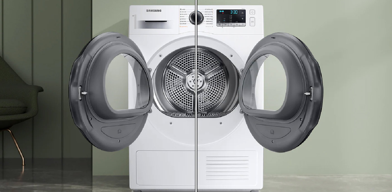 SAMSUNG 8kg Tumble Dryer - DV80TA020AN